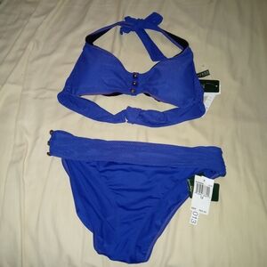 Lauren Ralph Lauren Bikini Set Size 12